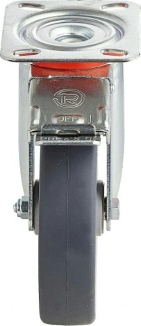 Колесная опора промышленная TELLURE ROTA 716 604 поворотная с тормозом, диаметр 150мм [716604]