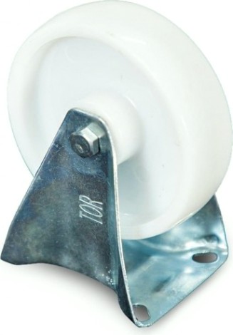 Колесная опора промышленная TOR FRCn 54 полиэтилен 125 мм (площадка, неповоротн.) [1024193]