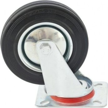 Колесная опора СИБРТЕХ d-200мм поворотная [68718]