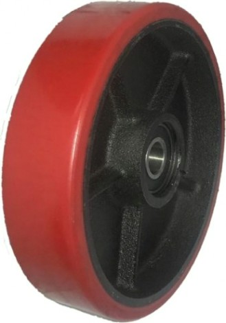 Колесо большегрузное без кронштейна MFK-TORG 1040200V полиуретан 200 мм [1040200 V]