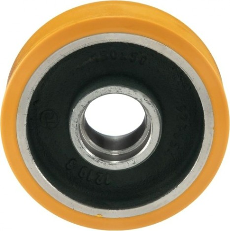 Колесо большегрузное TELLURE ROTA 644154 под ось, полиуретан, 150 мм, 700 кг