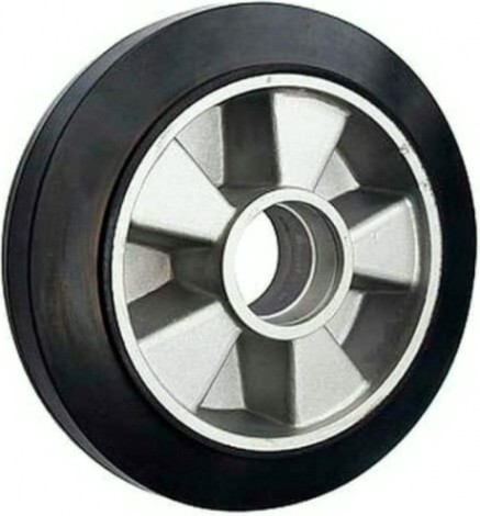 Колесо большегрузное TOR D80 для гидравлических тележек 200х50 мм (резина) [1000916]