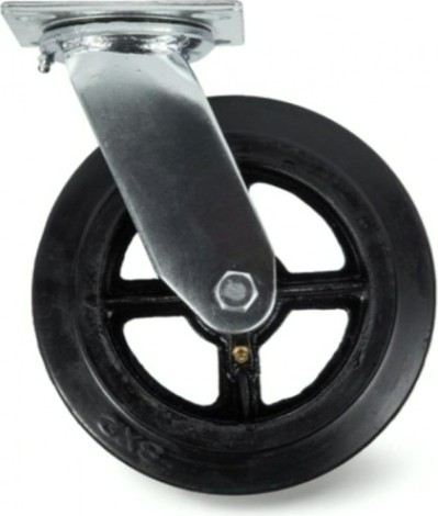 Колесо большегрузное TOR SCd 55 чугунное 125 мм (поворот., площадка, черн. рез., р [1003225]