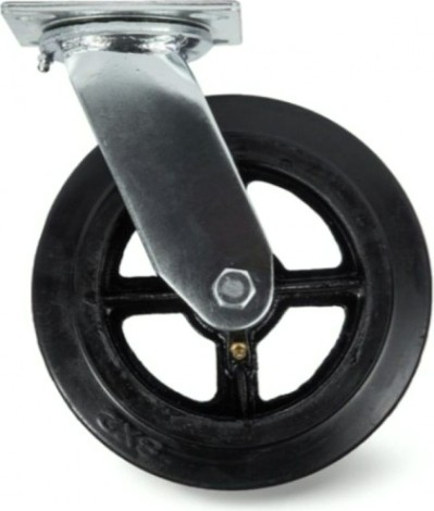 Колесо большегрузное TOR SCd 55 чугунное 125 мм (поворот., площадка, черн. рез., р [1024157]