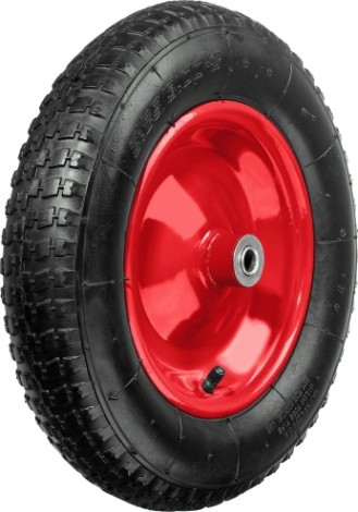 Колесо для тачки ЗУБР КП-3 пневматическое для 39962, 360 мм [39955-3]