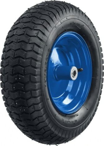 Колесо для тачки ЗУБР КПВ-1 пневматическое для 39907, 390 мм [39902-1]