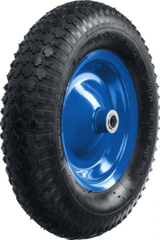 Колесо для тачки ЗУБР КПВ-2 пневматическое для 39913, 380 мм [39902-2]