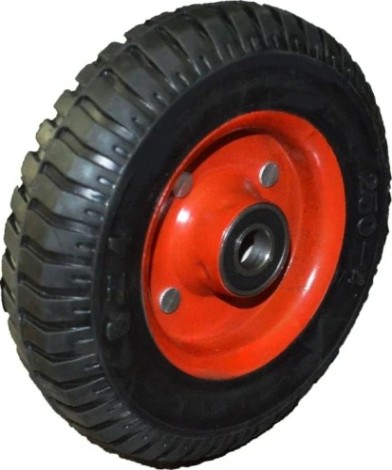 Колесо из литой резины LONGWAY R 63 протектор, D-160 мм [01120310]