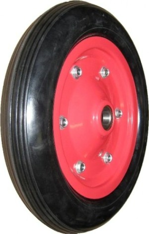 Колесо из литой резины LONGWAY SR3500 ступица 25 мм, D-355 мм [09000945]