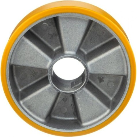 Колесо из литой резины TELLURE ROTA 653104 под ось, 150 мм, 600 кг