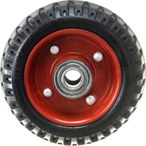 Колесо из литой резины TOR PP 200 с протект. 200 мм без крепл. (шарикоподш., мет. об [1031465]