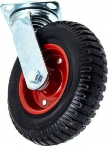 Колесо из литой резины TOR PS 160 с протект. 160 мм (шарикоподш., поворот. площадка, [1031467]