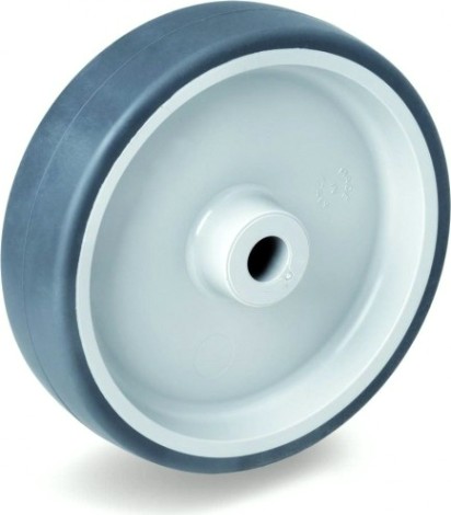 Колесо из полипропилена TELLURE ROTA 711103 серое, немаркое, D-125 [8007554049983]