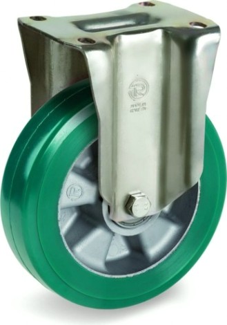 Колесо из полиуретана TELLURE ROTA 628516 серия 62, d-200 мм, неповоротное (140х110) [8007554052242]