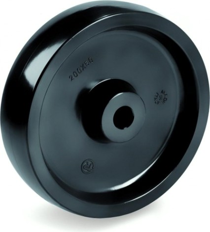 Колесо из термостойкой смолы TELLURE ROTA 672201 серия 67, d-80 мм, до 300 °C [8007554044940]