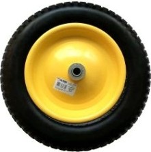 Колесо литое PU-350 для тачки Belamos 457 Р полиуретановое D16/90 [WPU457]