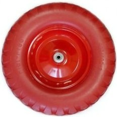 Колесо литое PU-400 для тачки Belamos Т309, Т509, Т709 полиуретановое [WPU509]
