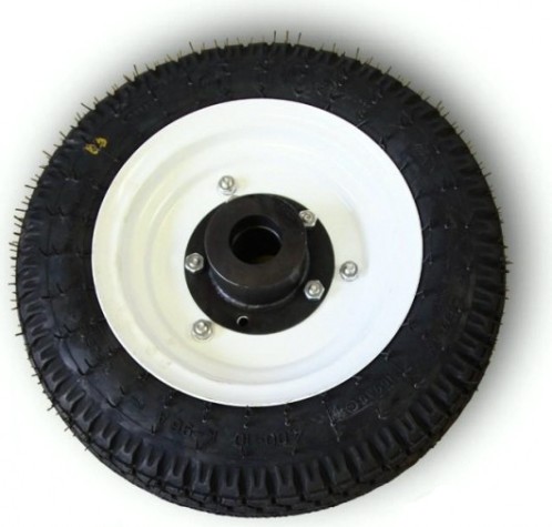 Колесо НЕВА в сборе с подшипником для тележек ТПМ и ТПМ-М