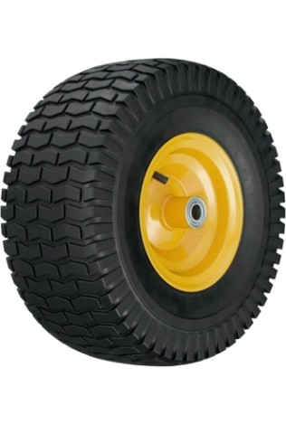 Колесо пневматическое Denzel 15/6.00-6, D 370 мм на тачки 68999, 69000 [68998]