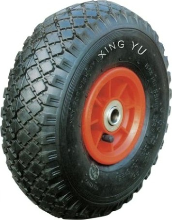 Колесо пневматическое MFK-TORG PR1805 с симметр. пластик ступицей 250 мм 16 мм [PR1805(16)]