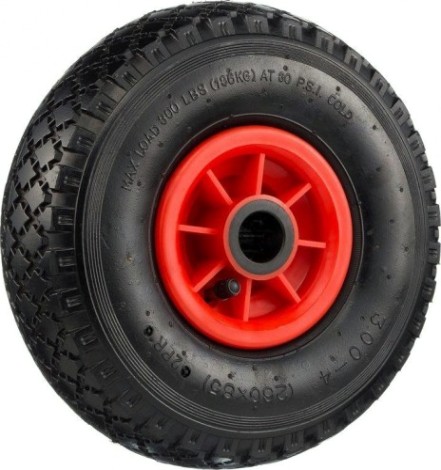 Колесо пневматическое TELLURE ROTA 1120-255-1 D-255 мм [6973720468129]