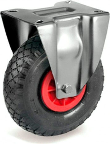 Колесо пневматическое TELLURE ROTA 826702 неповоротное, 255 мм, 150 кг