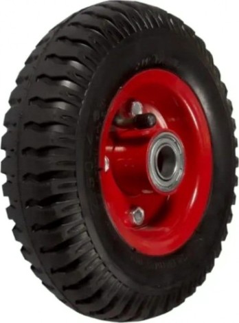 Колесо пневматическое TOR PR 1401 мет. обод, симм. ступица, шарикоп. (200 мм, ось 20 [1031438]