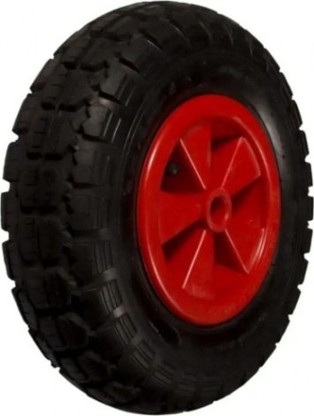Колесо пневматическое TOR PR 2002 пласт. обод, симм. ступица, вт. скольж. (320 мм, о [1031444]