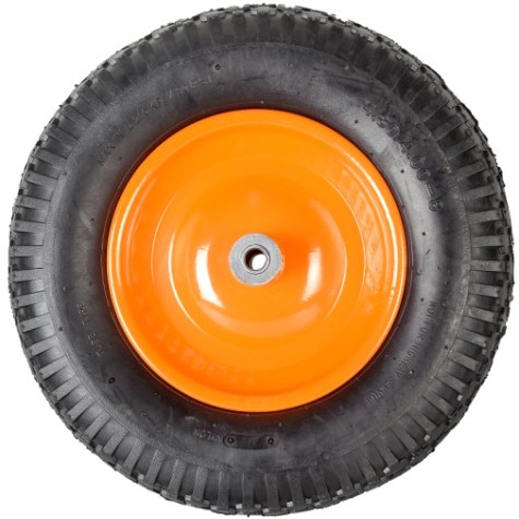 Колесо пневматическое ВИХРЬ КТ-380-16 (380 мм, d 16мм, для тачек 90-1, 110-1) [73/7/4/9]