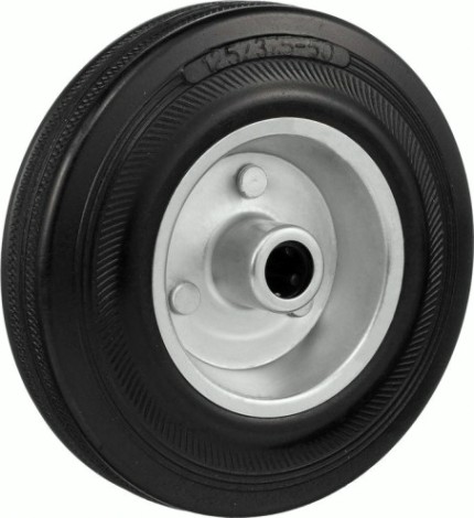 Колесо промышленное СТЕЛЛА-ТЕХНИК 4000-125 под ось 15 мм, 125 мм, 100 кг