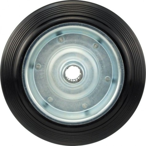 Колесо промышленное СТЕЛЛА-ТЕХНИК 4000-250 под ось 20 мм, 250 мм, 210 кг [4000-250(ось20)]