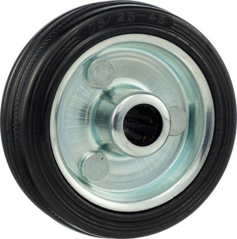 Колесо промышленное СТЕЛЛА-ТЕХНИК 4000-75 под ось 12 мм, 75 мм, 50 кг