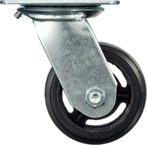 Колесо промышленное СТЕЛЛА-ТЕХНИК N29100 100мм, чугун/рез, поворотное, игольчатый подшипн.