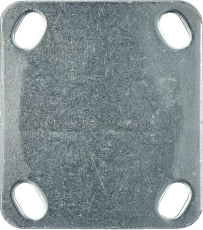 Колесо промышленное СТЕЛЛА-ТЕХНИК N29100CPUF 100мм, чугун/полиуретан, неповоротное, игольчатый,