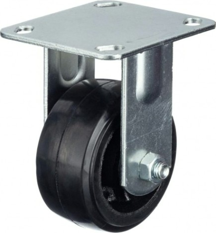 Колесо промышленное СТЕЛЛА-ТЕХНИК N29100F 100мм, чугун/рез, неповоротное, игольчатый подшипн Колесо промышленное СТЕЛЛА-ТЕХНИК N29100F 100мм, чугун/рез, неповоротное, игольчатый подшипн