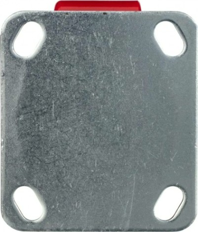 Колесо промышленное СТЕЛЛА-ТЕХНИК N29125CPUF 125мм, чугун/полиуретан, неповоротное, игольчатый,