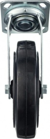 Колесо промышленное СТЕЛЛА-ТЕХНИК N29200 200мм, чугун/рез, поворотное, игольчатый подшипн.