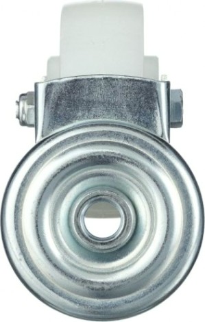 Колесо промышленное СТЕЛЛА-ТЕХНИК N45080PNYD 80мм, полиамидповоротное с отверстием 12мм, 200кг