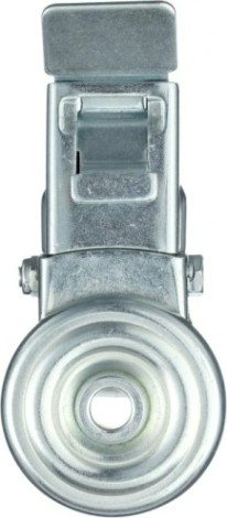 Колесо промышленное СТЕЛЛА-ТЕХНИК N45100PNYDB 100мм, полиамид поворотное с отверстием 12мм и тор