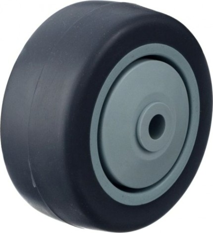Колесо промышленное СТЕЛЛА-ТЕХНИК N48075TPRSW под ось, 75мм, 70кг, термопласт. серая резина, пол Колесо промышленное СТЕЛЛА-ТЕХНИК N48075TPRSW под ось, 75мм, 70кг, термопласт. серая резина, пол