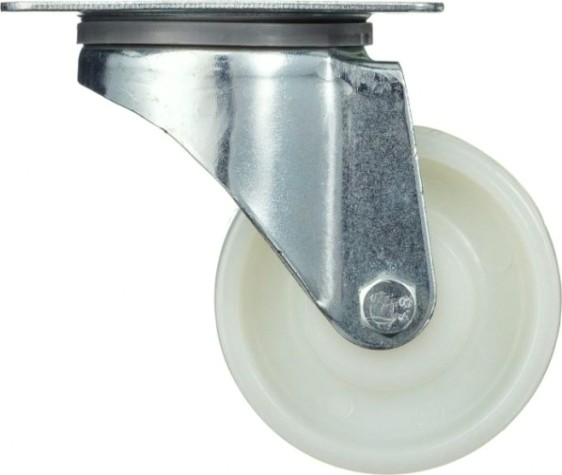 Колесо промышленное СТЕЛЛА-ТЕХНИК N48080PNY поворотное, 80мм, полиамид, подшипник скольжения,