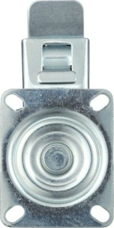 Колесо промышленное СТЕЛЛА-ТЕХНИК N48100PNYB поворотное с тормозом, 100мм, полиамид, 250кг