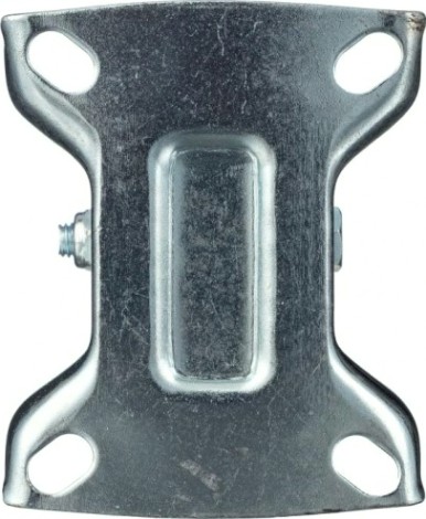 Колесо промышленное СТЕЛЛА-ТЕХНИК N48100TPRF неповоротное, 100мм, 100кг, термопласт. серая рези