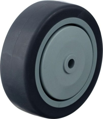 Колесо промышленное СТЕЛЛА-ТЕХНИК N48100TPRSW под ось, 100мм, 100кг, термопласт. серая резина, п Колесо промышленное СТЕЛЛА-ТЕХНИК N48100TPRSW под ось, 100мм, 100кг, термопласт. серая резина, п