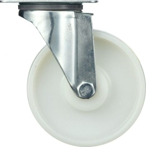Колесо промышленное СТЕЛЛА-ТЕХНИК N48125PNY поворотное, 125мм, полиамид, подшипник скольжения,
