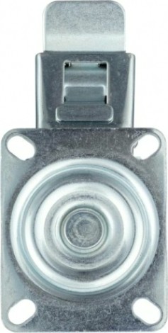 Колесо промышленное СТЕЛЛА-ТЕХНИК N48125PNYB 125мм, полиамид поворотное с тормозом, 250кг