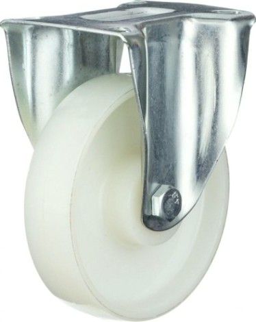 Колесо промышленное СТЕЛЛА-ТЕХНИК N48125PNYF неповоротное, 125мм, полиамид, подшипник скольжени