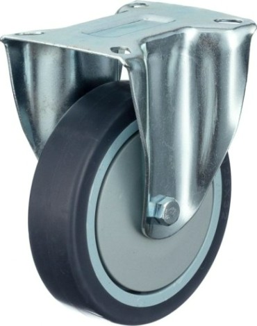 Колесо промышленное СТЕЛЛА-ТЕХНИК N48160PNY поворотное, 160мм, полиамид, подшипник скольжения,
