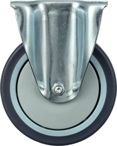 Колесо промышленное СТЕЛЛА-ТЕХНИК N48160PNY поворотное, 160мм, полиамид, подшипник скольжения,