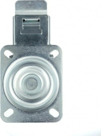 Колесо промышленное СТЕЛЛА-ТЕХНИК N48160PNYB поворотное с тормозом, 160мм, полиамид, 500кг